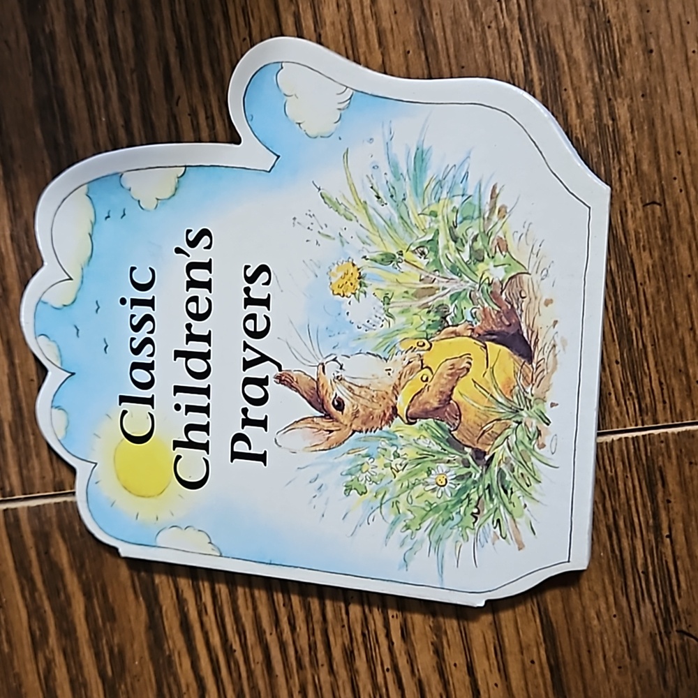 CARDBOARD BOOK-"Classic Children's Prayers" by Alan & Linda Parry |Ages 1-5 |VGC